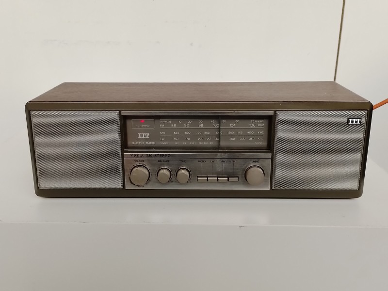 Vintage radiotoestel ITT Viola 250